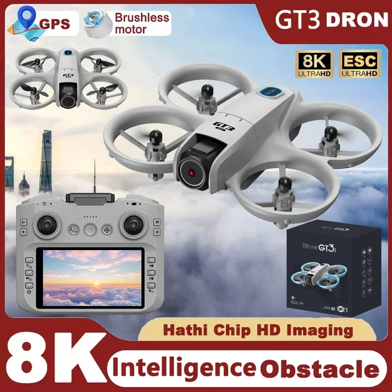 Drone Camera 4K - GT3 Mini NEW Drone Rc Quadcopters