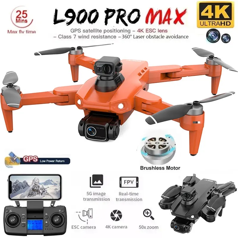 L900 Pro MAX GPS Drone 4K Prof - Drone Camera Professional review and price