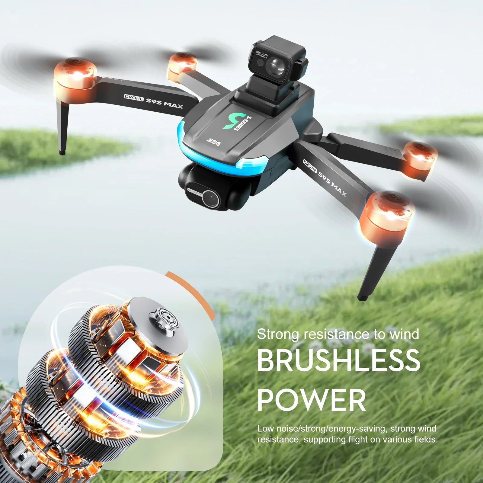NEW S9S MAX MINI Drone 4K 2-Ax - Drone Camera Night Vision review and price