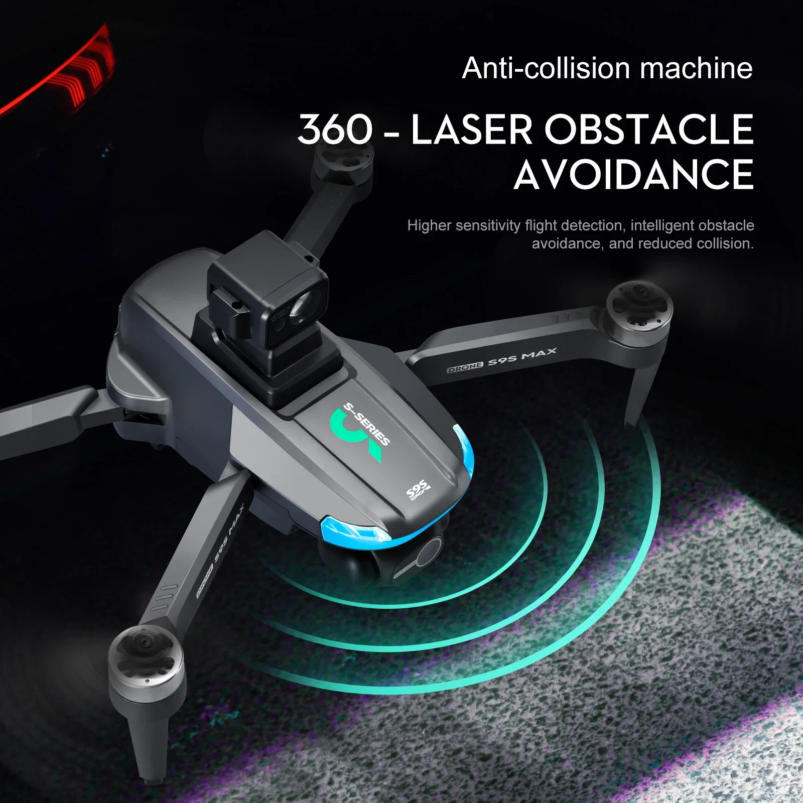 NEW S9S MAX MINI Drone 4K 2-Ax - Drone Camera Night Vision review and price