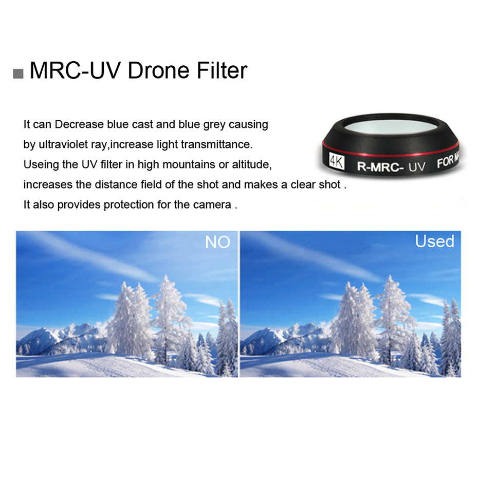 Drone Filter For DJI Mavic Pro - Drone Camera Filter review and price
