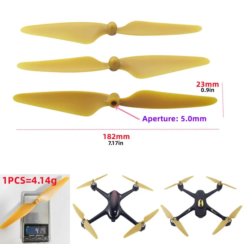 4PCS Crash Resistant CW CCW Pr - Eachine Drone E58 review and price