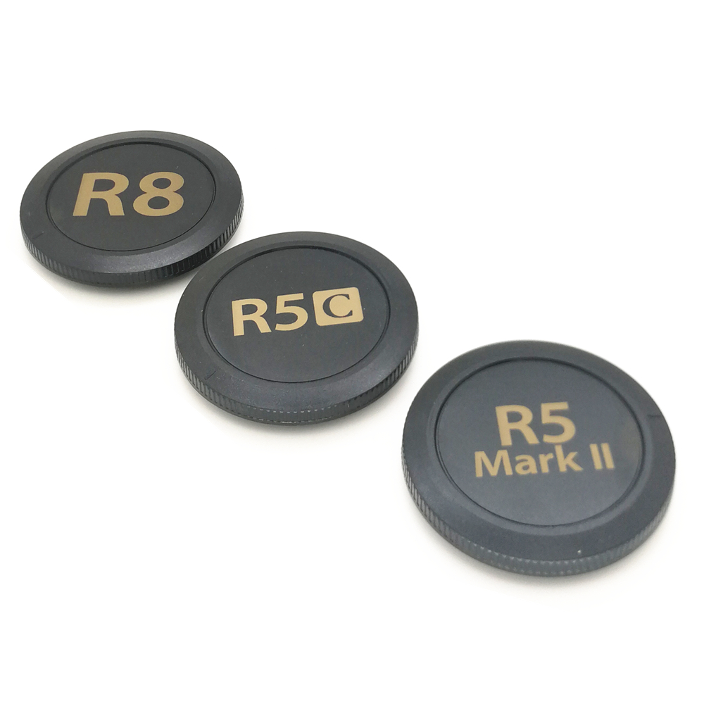 Rear Lens Dust Cap RF + Front  - Canon Camera Eos R8 review and price