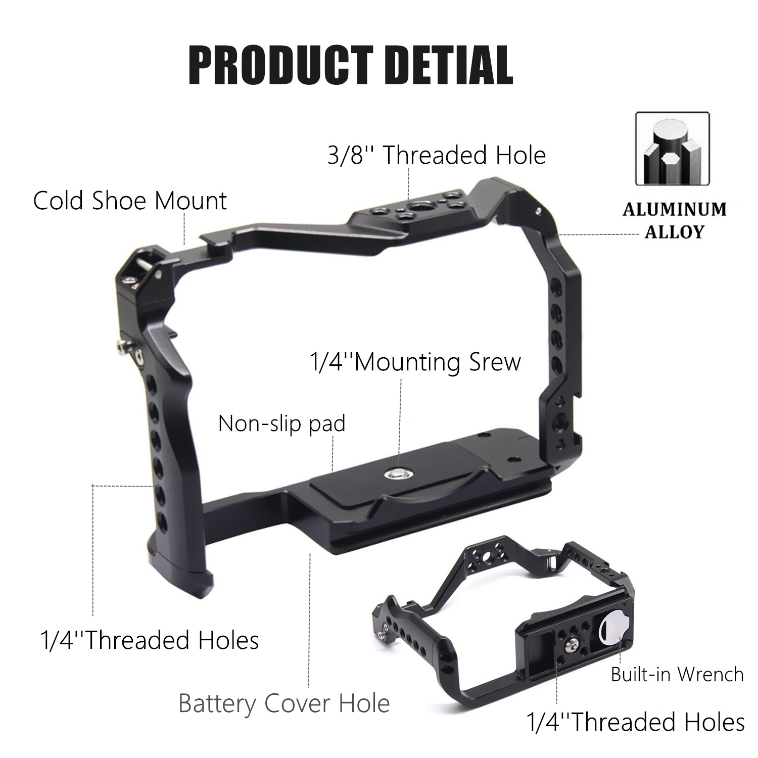 Protective Frame Camera Cage f - Canon Camera Eos R8 review and price