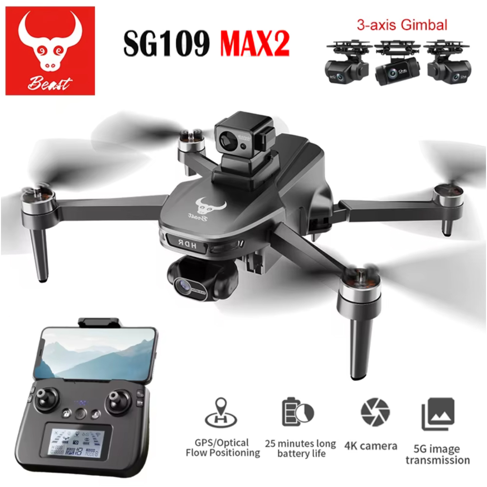 SG109 MAX2 Professional FPV 8K - Drone Camera Professional review and price
