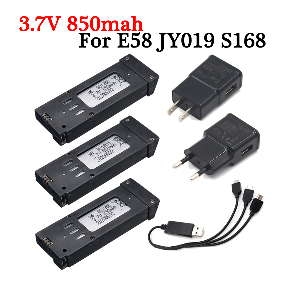 Upgrade Version 3.7V 850mah Li - Eachine Drone E58 review and price